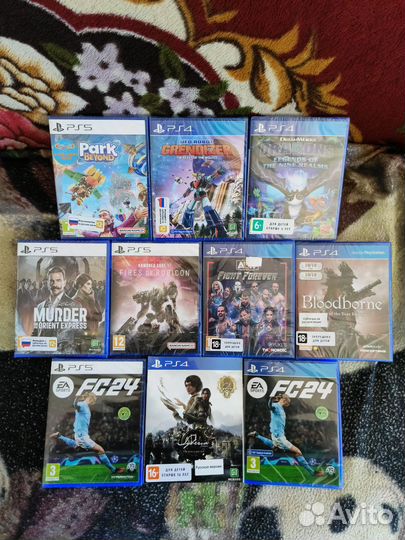 Игры для ps4, ps5 новые