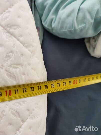 Матрас детский круглый 75