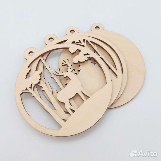 Новогодний шар - раскраска антистресс