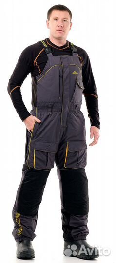 Костюм Камчатка 2020 костюм (таслан, серо-желтый)