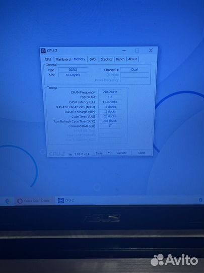 Ноутбук asus core i3
