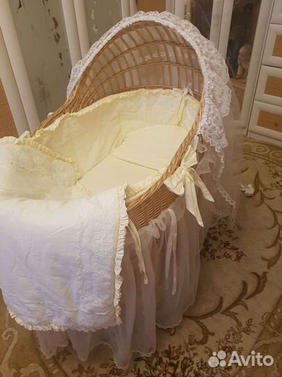 Люлька колыбель плетеная