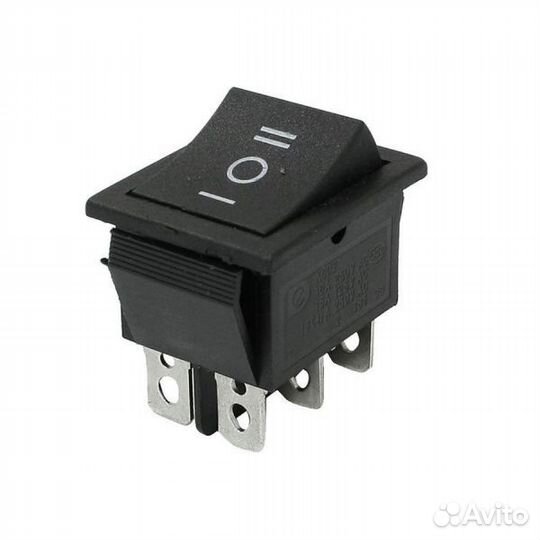 Клавишный переключатель KCD4 6 pin 16A 250V AC