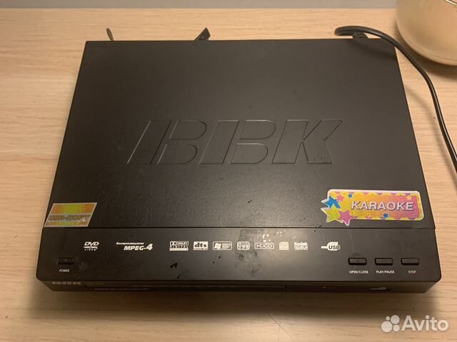 Караоке DVD плеер BBK DV216Sl купить в Москве | Электроника | Авито