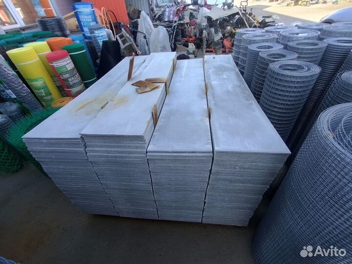 Шифер плоский для грядок