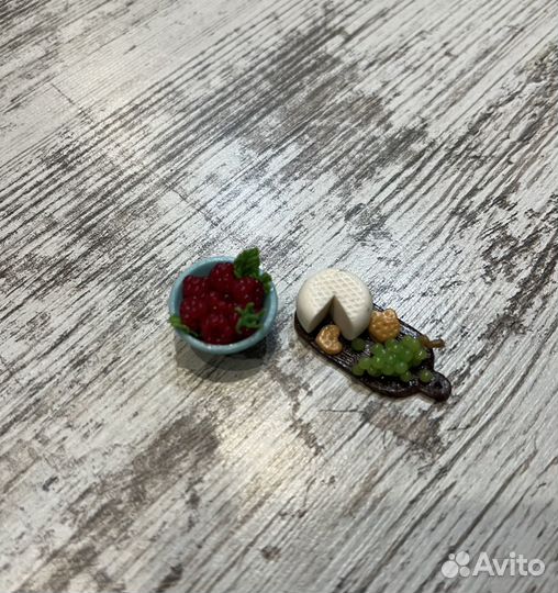 Мини еда для кукол из полимерной глины