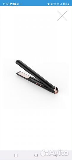 Щипцы для выпрямления волос беспроводные