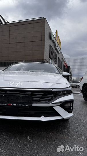 Hyundai Elantra 1.5 CVT, 2023, 100 км