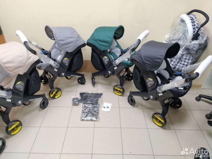 Коляска-автокресло FooFoo 4в1 (Doona+) новая