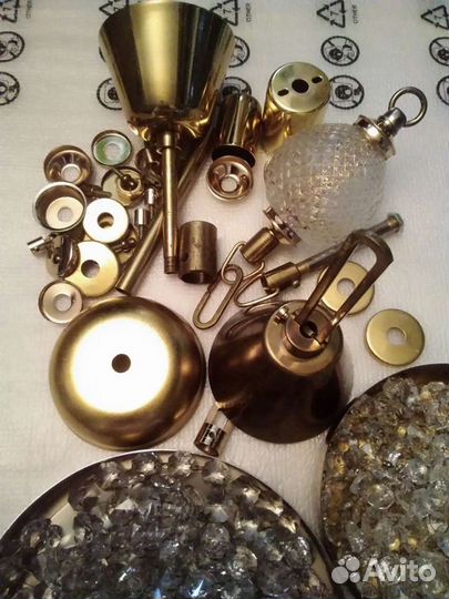 Хрусталь для люстры - Чехословакия