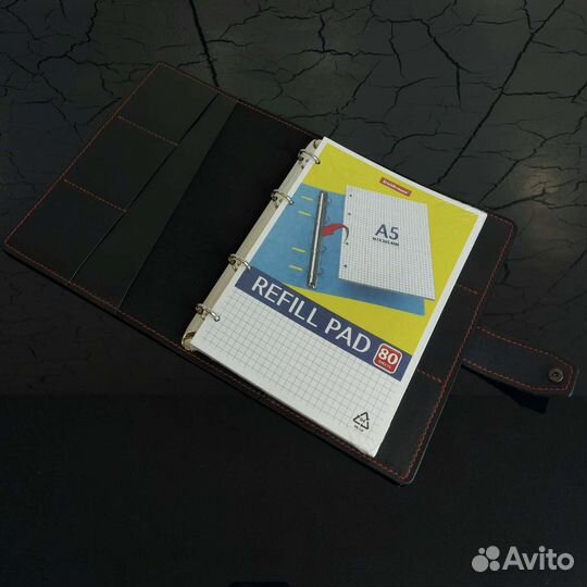 Ежедневник А5 из натуральной кожи