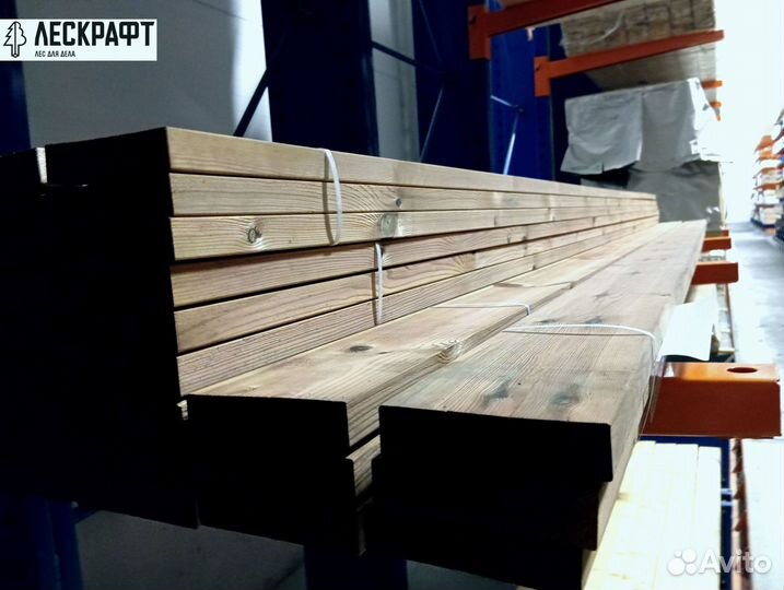 Доска строганая 20*140*3000 мм импрегнированная