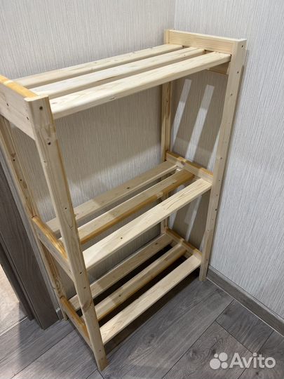 Вешалка напольная/зеркало /полка