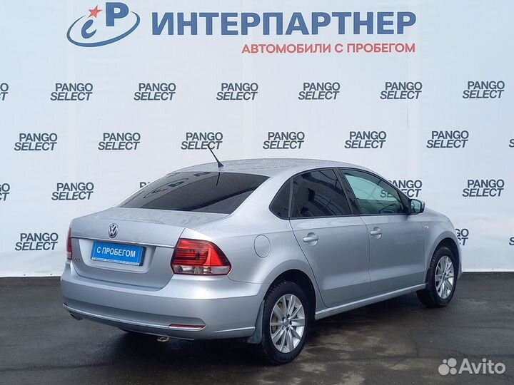 Volkswagen Polo 1.6 AT, 2015, 178 283 км