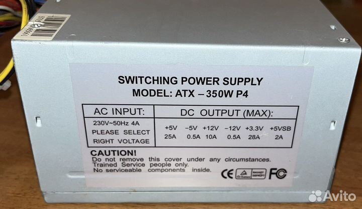 Блок питания 350w