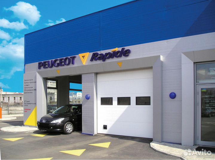 Секционные ворота Alutech Prestige