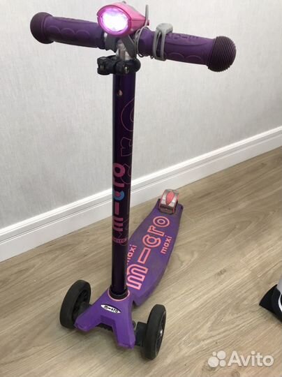 Самокат детский трехколесный бу