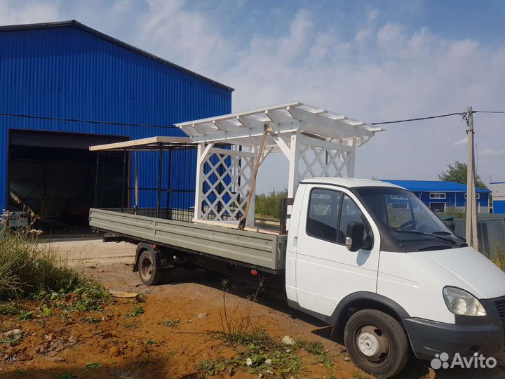 Грузоперевозки газель 6 метров открытый борт