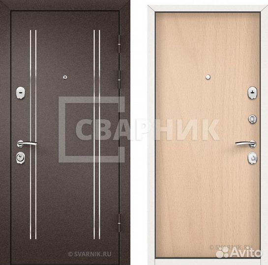 Входная дверь в квартиру. Установка под ключ