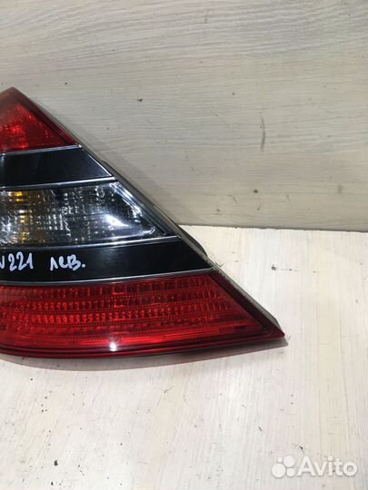 Задний фонарь левый Mercedes Benz W221