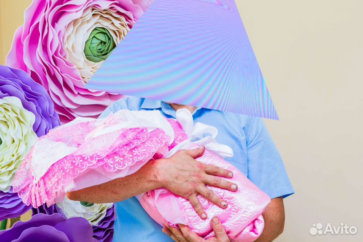 Одеяло,уголок для выписки ребенка из род.дома