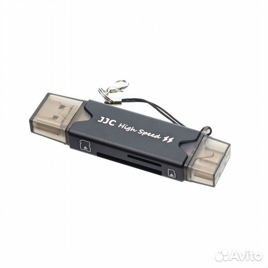 Кардридер OTG USB/microusb/Type-C - MicroSD/SD