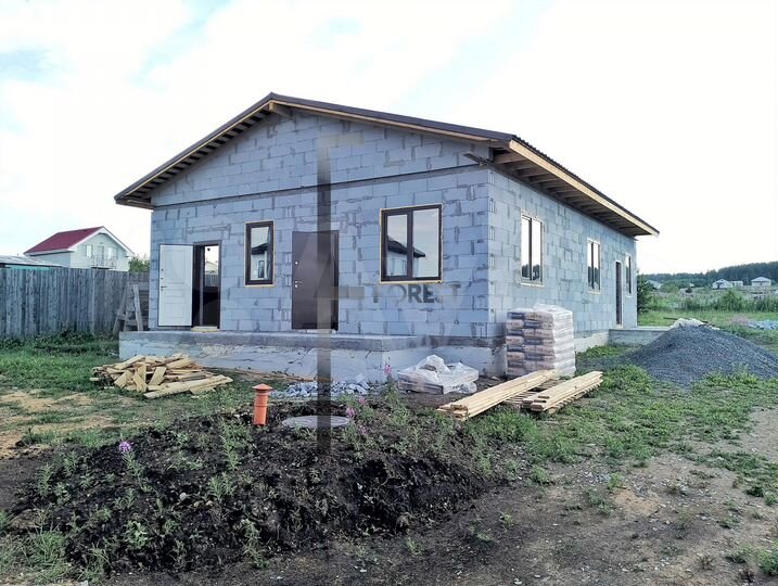 Коттедж 120 м² на участке 8 сот.