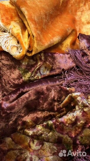 Плюшевые скатерти винтаж СССР