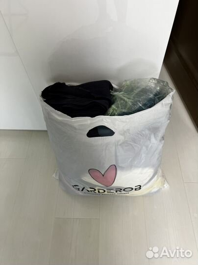 Отрезы ткани пакетом