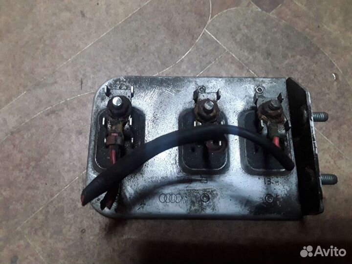 Блок управления вентилятором ауди а6с5