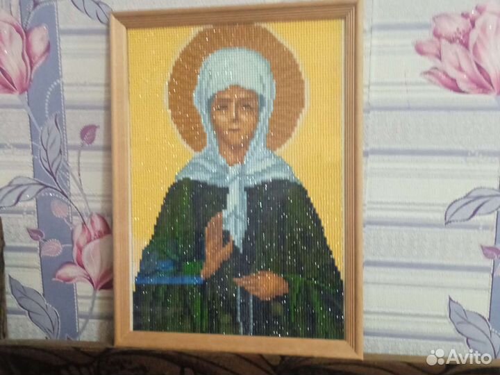 Икона Святая Матрона, освященная