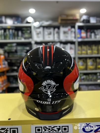 Шлем MT synchrony DUO sport dual blackredwhite