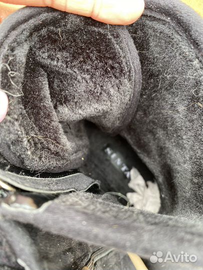 Замшевые сапожки женские