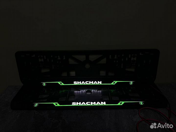 Номерная led рамка с вашим дизайном