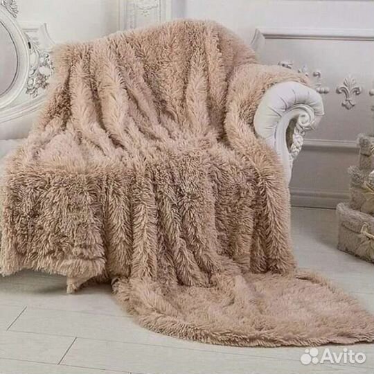 Плед пушистый