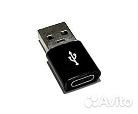 Переход USB Type-C(F) - USB3.0(M) T09 Black 013314