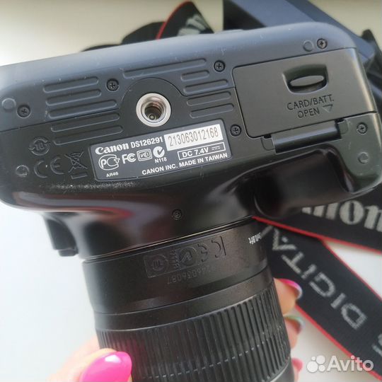 Зеркальный фотоаппарат canon eos 1100d