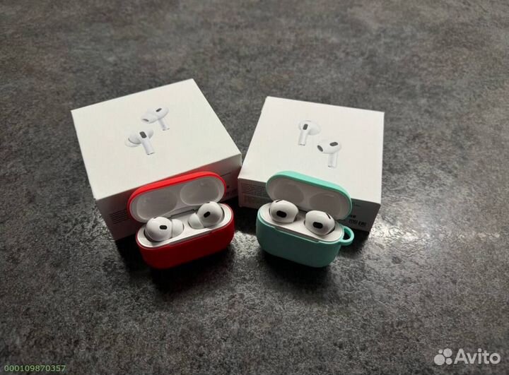 Наушники Airpods 4/Pro2 Premium +чехол