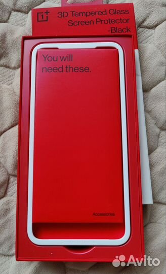 Стекло оригинальное на Oneplus 9 3D Tempered Glass