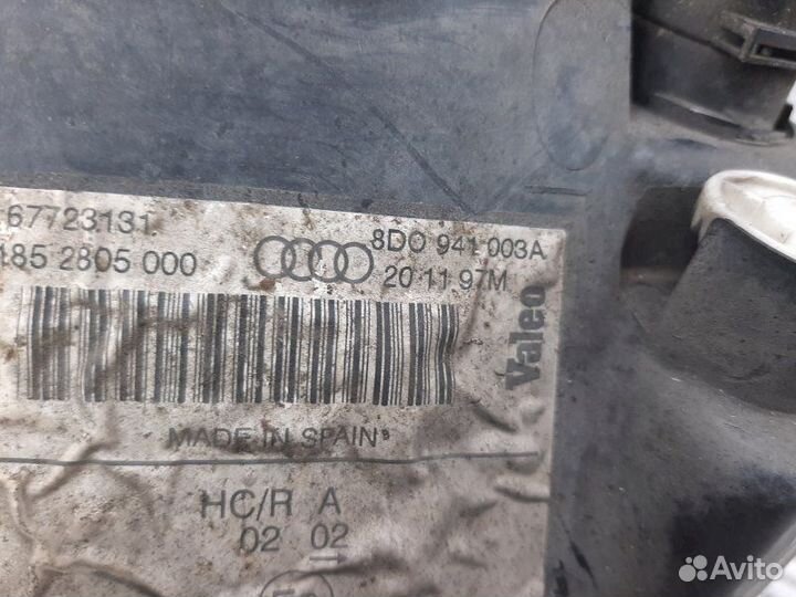Фара 8D0941003A Audi A4 B5 (1994-2001)