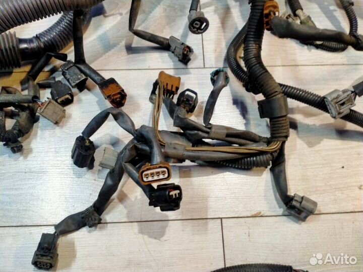 Электропроводка (коса) двс Toyota Mark I I JZX110