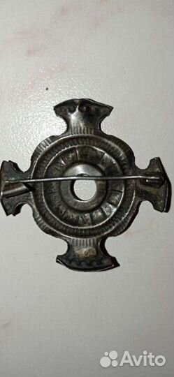 Брошь СССР серебро 875 пробы