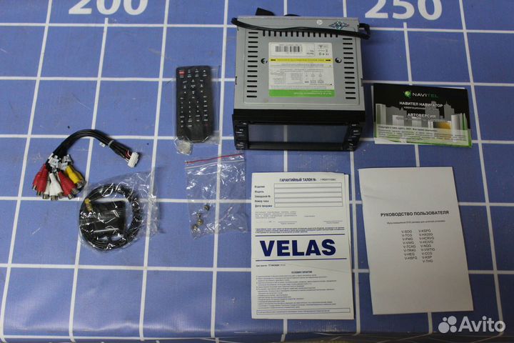 Головное устройство Velas V-NQR DVD 2 Din