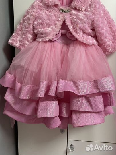 Платье нарядное для девочки на др/утренник/нг