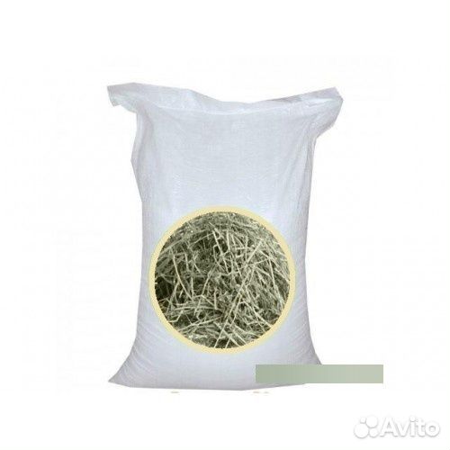 Сено и солома в тюках и мешках