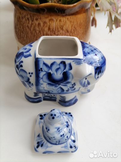 Чайница гжель, новая