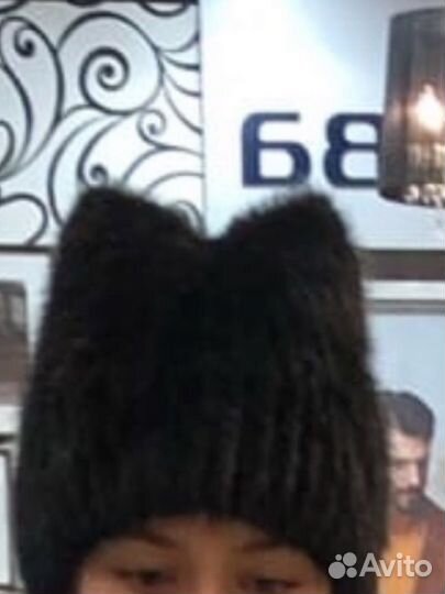 Шапка норковая