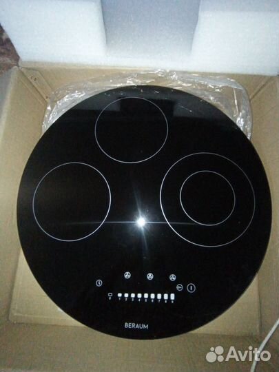 Электрическая варочная панель 3 конфорки Beraum