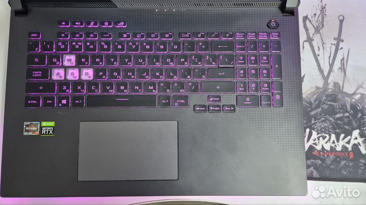 Игровой ноутбук Asus ROG strix g17 1.5tb 32gb