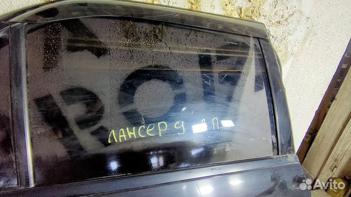 Стекло задней правой двери mitsubishi lancer 9